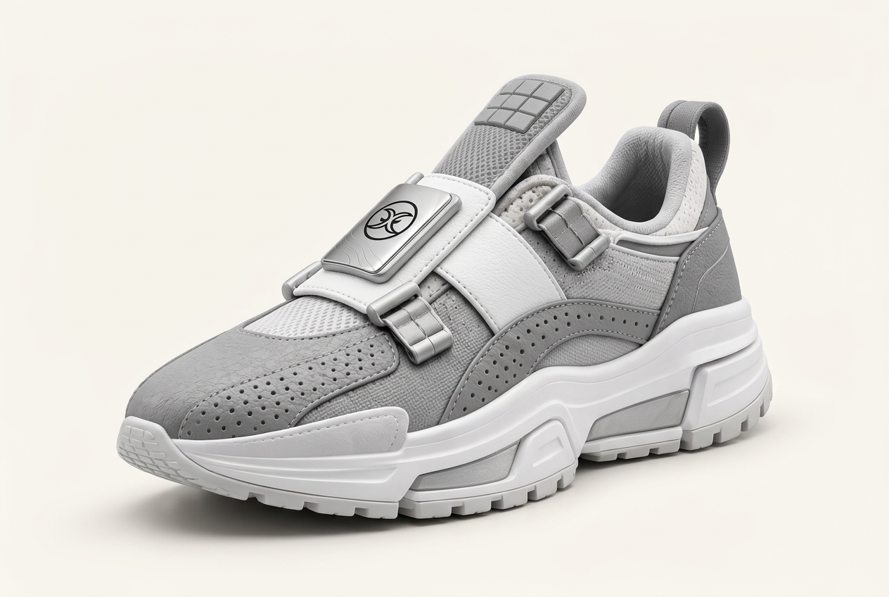 GPS Sneaker in Mirror